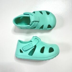 Ten Little Kids Aqua Mint Splash Water Shoes Sandals Size 7 Toddler